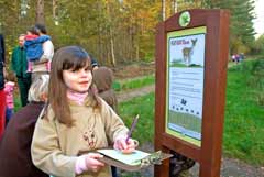 Learning about nature (Image courtesy of Eastleigh Borough Council)